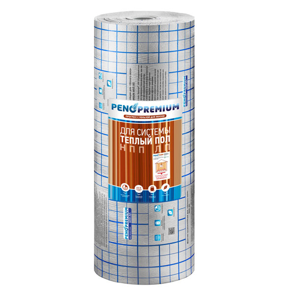 Отражающий изоляция Пенотерм НПП ЛП 10х1200х15 мм