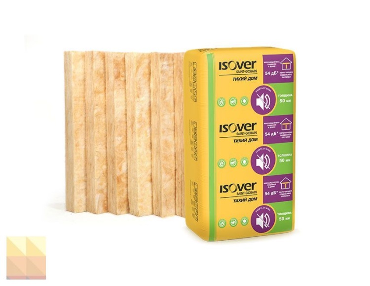 Утеплитель Изовер Теплый дом Плита 1170х610х50 мм 14шт. уп