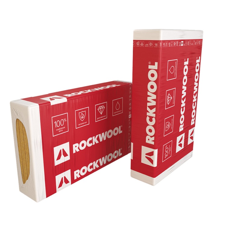 Утеплитель Rockwool Руф Баттс В Оптима 1000х600х60 мм, 4 шт. уп
