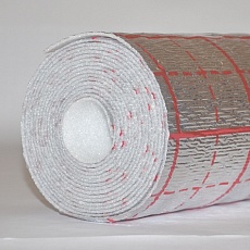 Globex Подложка для системы "Теплый пол" 3*1000*15000 15м2, с разметкой